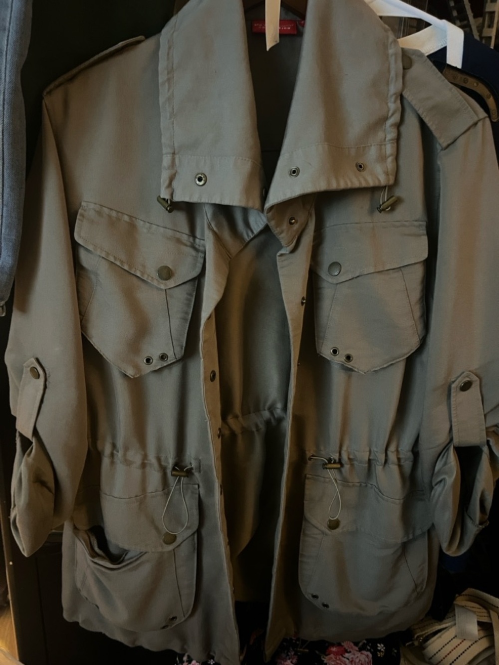Women’s Dark green dress coat